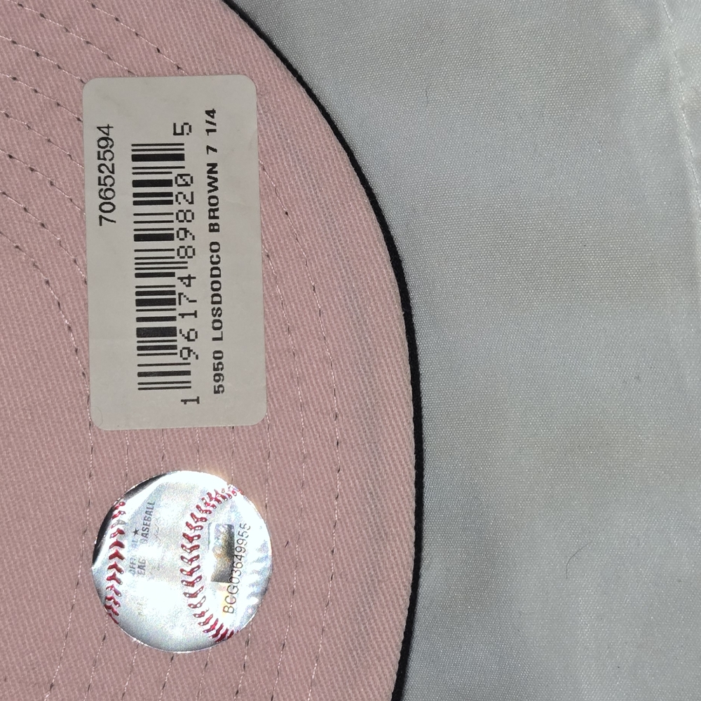 NEW ERA LA DODGERS BROWN HAT - Picture 4 of 6